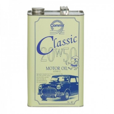 COMMA CLASSIC MOTOR OIL 20W50 5 lt