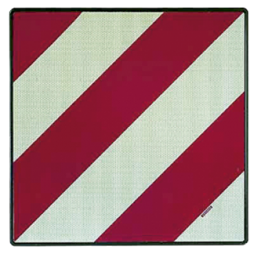 PLACA HOMOLOGADA CARGA SOBRESALIENTE (V20)