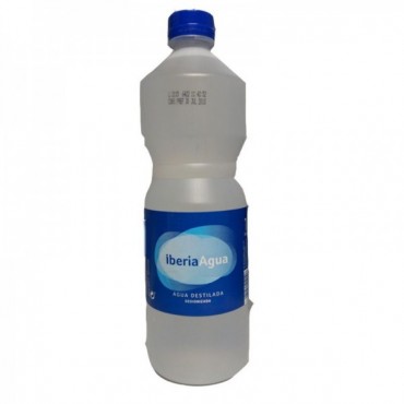 AGUA DESTILADA DESIONIZADA 1 lt