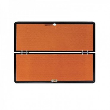 PLACA HOMOLOGADA MERCANCA PELIGROSA PLEGABLE (V11)