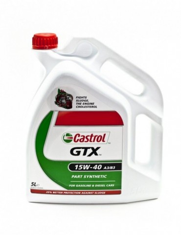 CASTROL GTX 15W40 A3/B3 5 lt