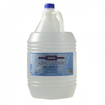 AGUA DESTILADA DESIONIZADA 5 lt
