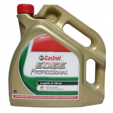 CASTROL EDGE LONGLIFE III 5W30 SEAT 4 lt