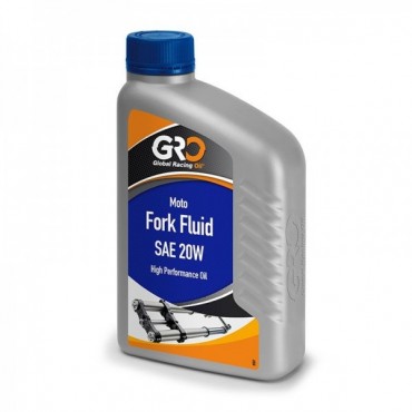 GRO MOTO FORK FLUID 20W 1 lt