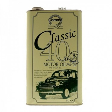 COMMA CLASSIC MOTOR OIL SAE 40 5 lt