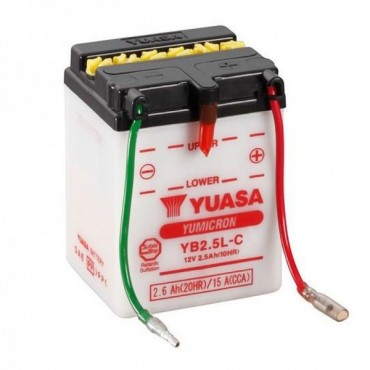 BATERIA MOTO YUASA YB2.5L-C YUMICRON