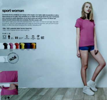CAMISETA SPORT WOMAN