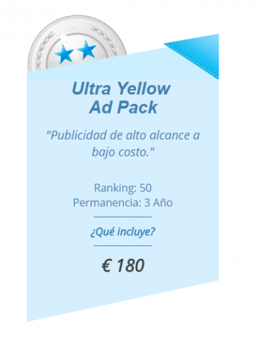 ESPACIO PUBLICITARIO  POSICIONADO  3 AÑOS