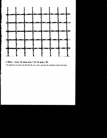 TEJIDOS METALICOS, TAMICES, CRIBAS, CARPINTERIA METALICA,CERRAJERIA